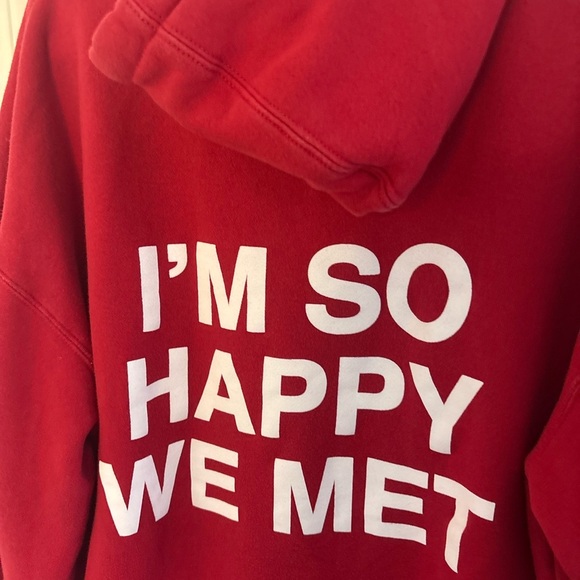 We’re Not Really Strangers I’m So Happy We Met Hoodie - Picture 6 of 8